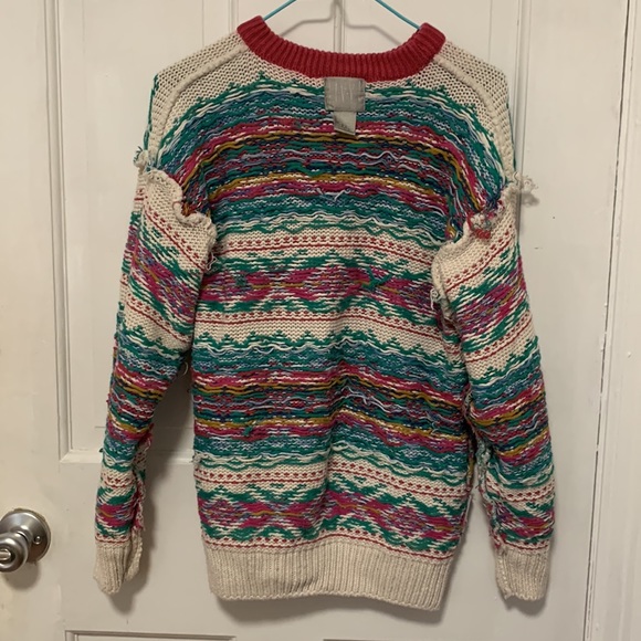 Vintage Thick Knit Aztec Sweater - Picture 6 of 8